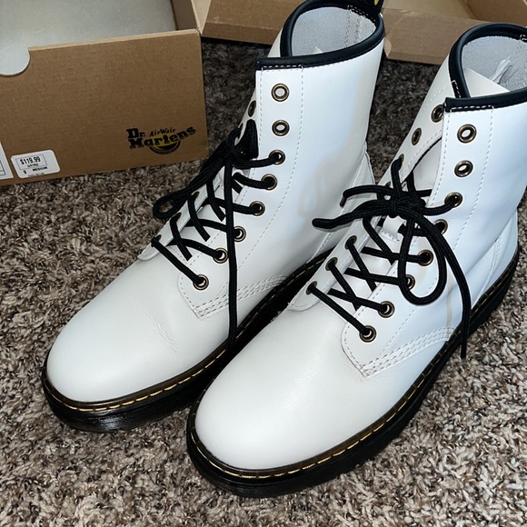 White Doc Martins - Picture 2 of 4
